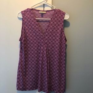 Dana Buchman Sleeveless Bouse